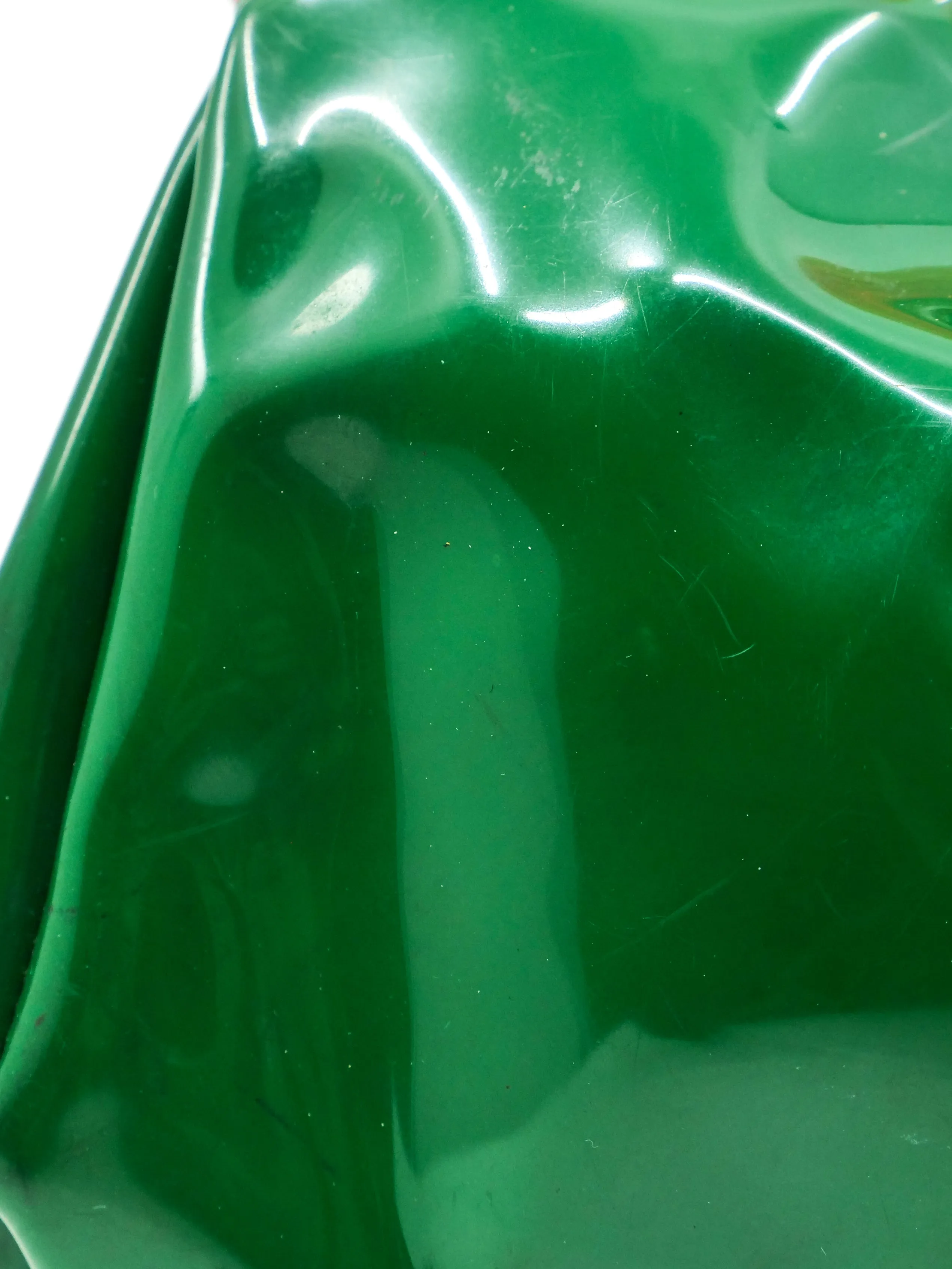 1960's Green Vinyl Clutch