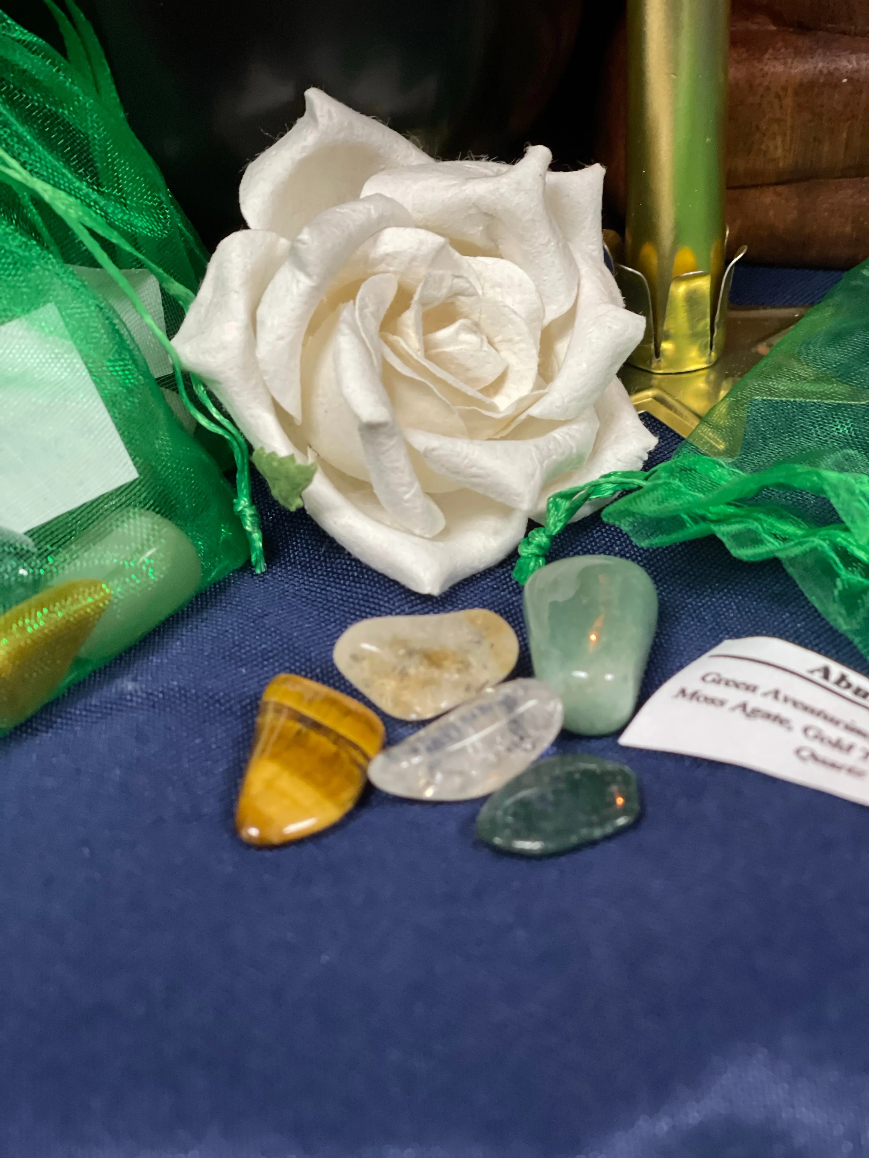 Abundance Crystal Mojo Bag