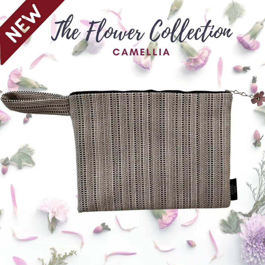 Camellia Clutch bag