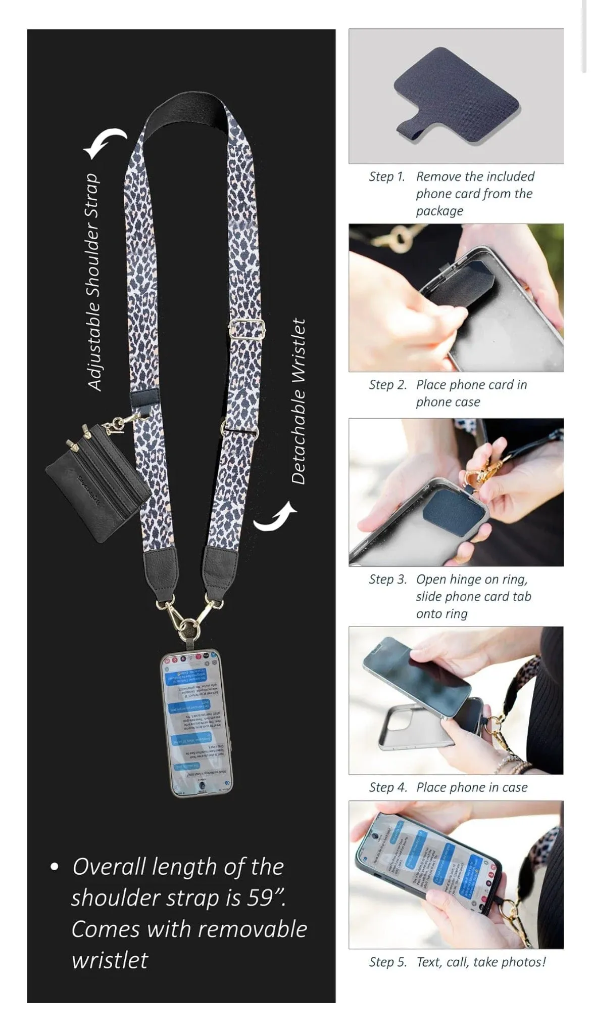 Chain Collection - Clip & Go Crossbody w/ Pouch