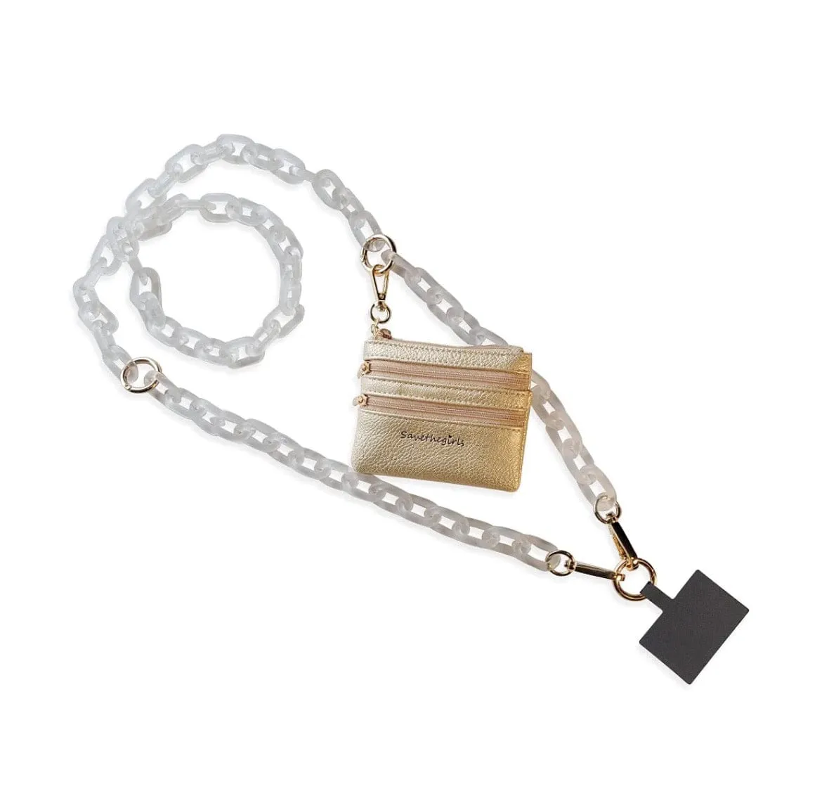 Chain Collection - Clip & Go Crossbody w/ Pouch