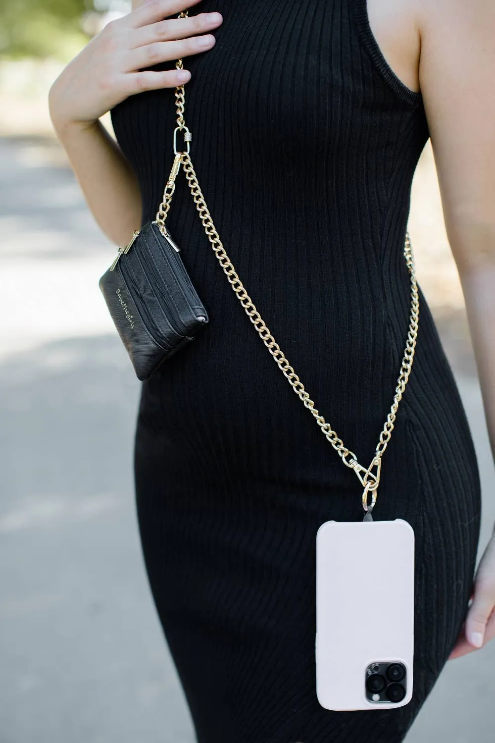 Chain Collection - Clip & Go Crossbody w/ Pouch