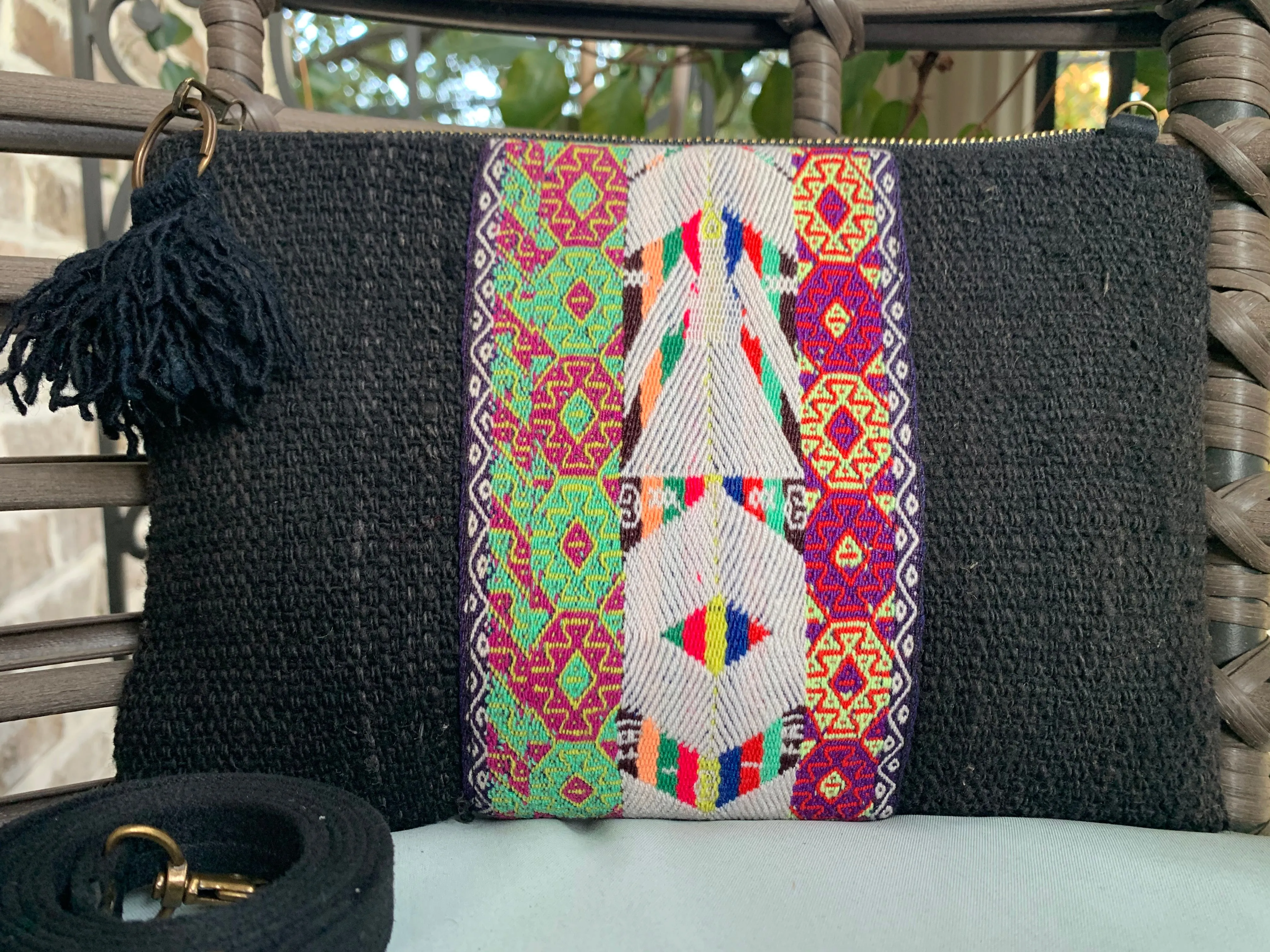 Cinturon Convertible Bag in Black (MORE TEXTILES)