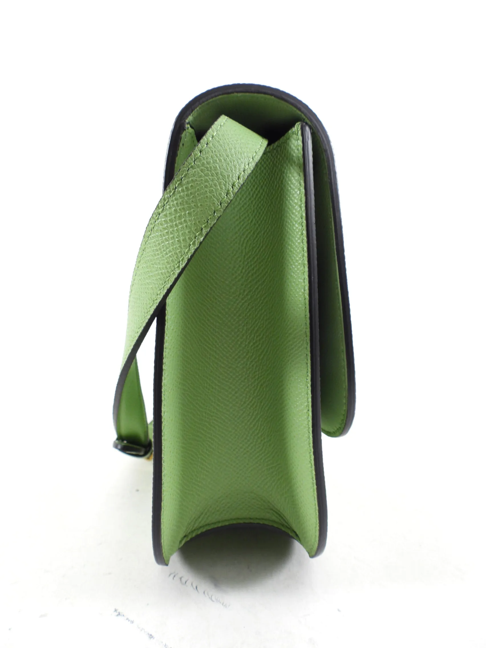 Ferragamo Mint Green Hedren Crossbody Gancini Bag