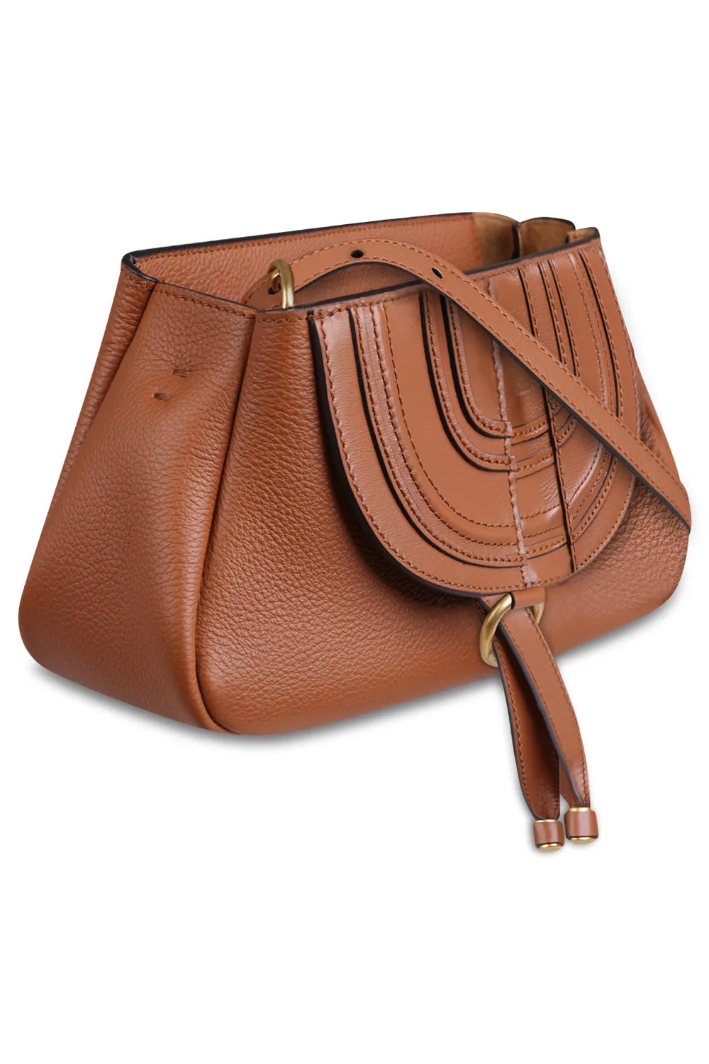 MARCIE SMALL SADDLE BAG | TAN