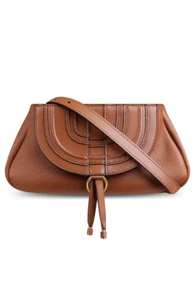 MARCIE SMALL SADDLE BAG | TAN