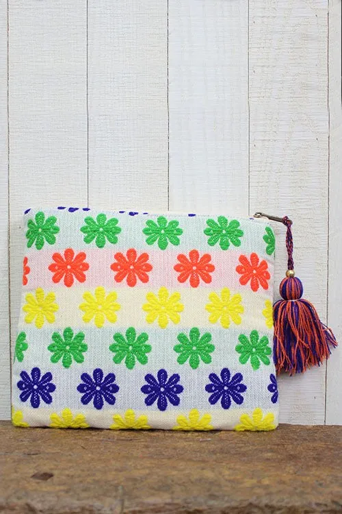 Multi Pattern Jacquard Clutch