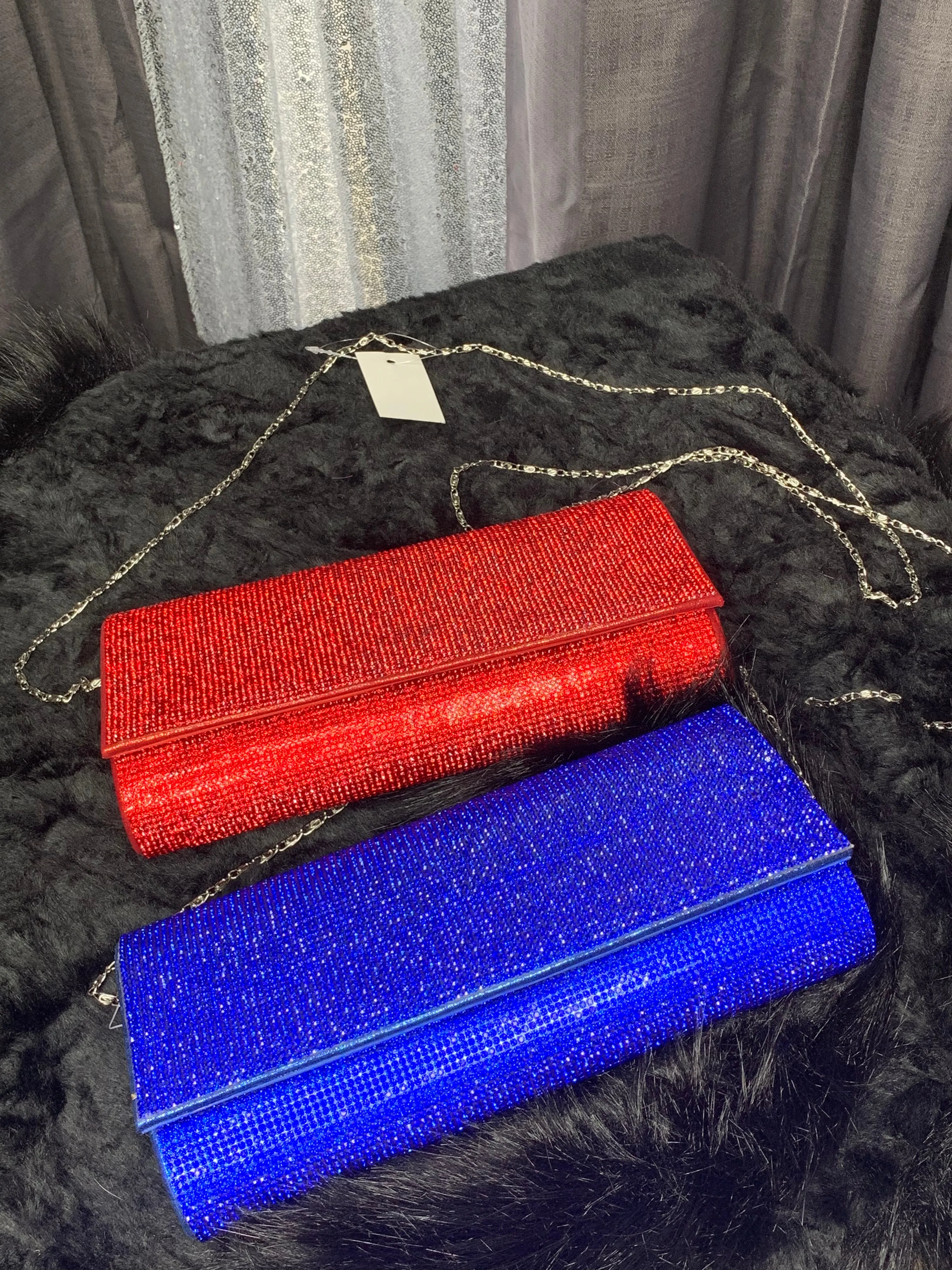 Scarvoski crossbody clutch bag