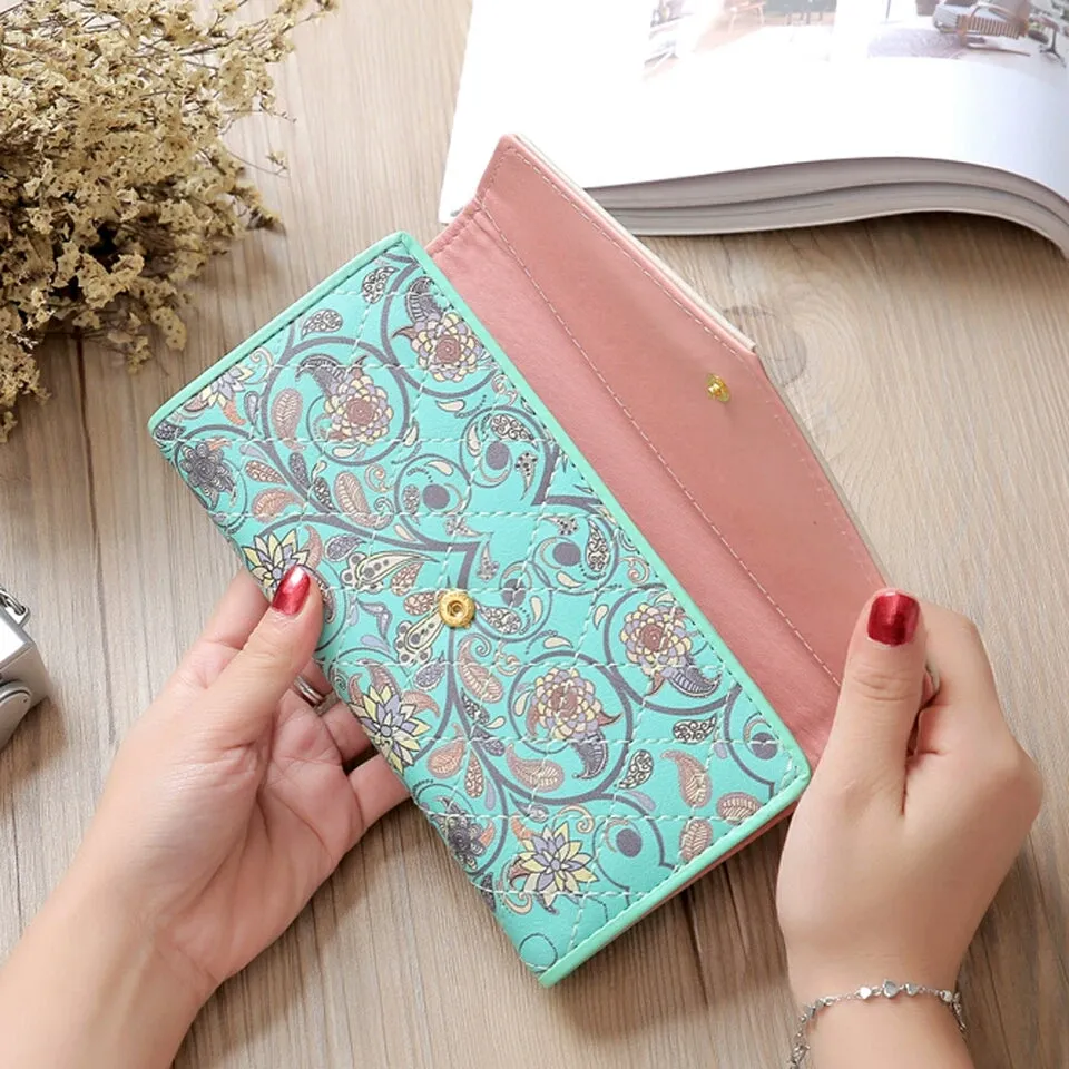 Vintage Floral Clutch Purse (5 Colours)