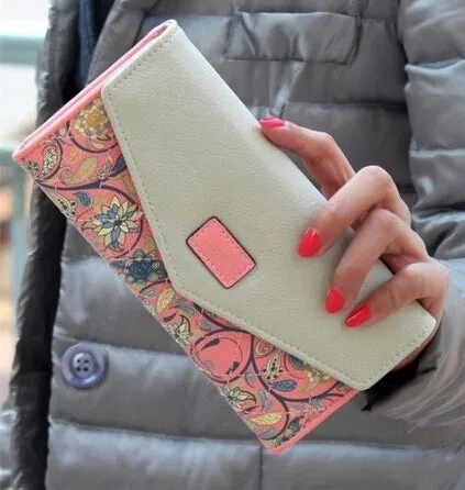 Vintage Floral Clutch Purse (5 Colours)