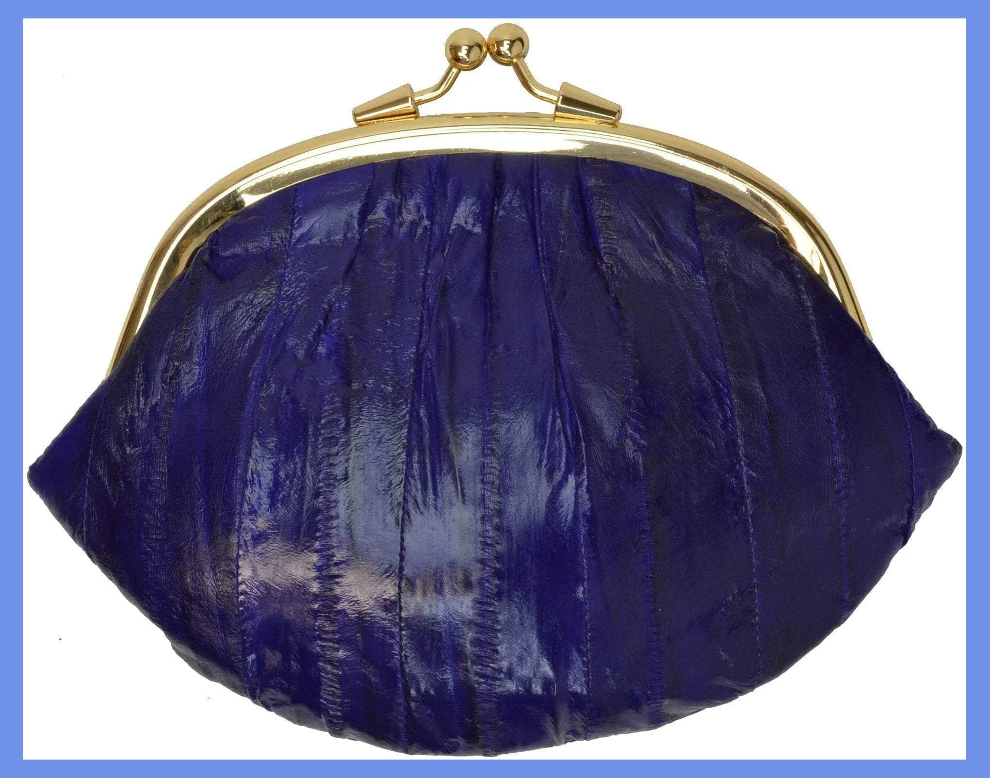 Women Eel Skin Small Coin Purse E 10 SM
