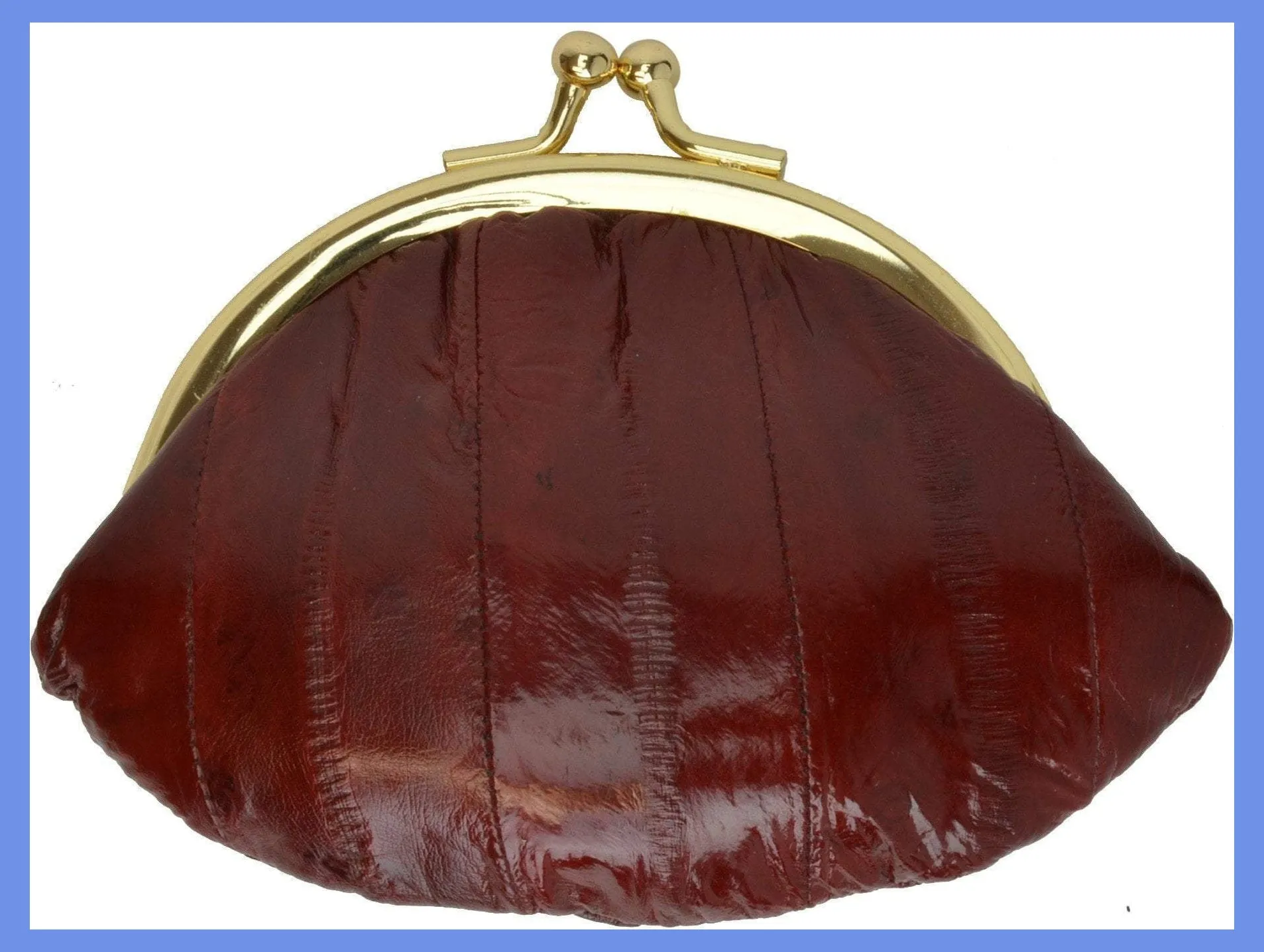Women Eel Skin Small Coin Purse E 10 SM