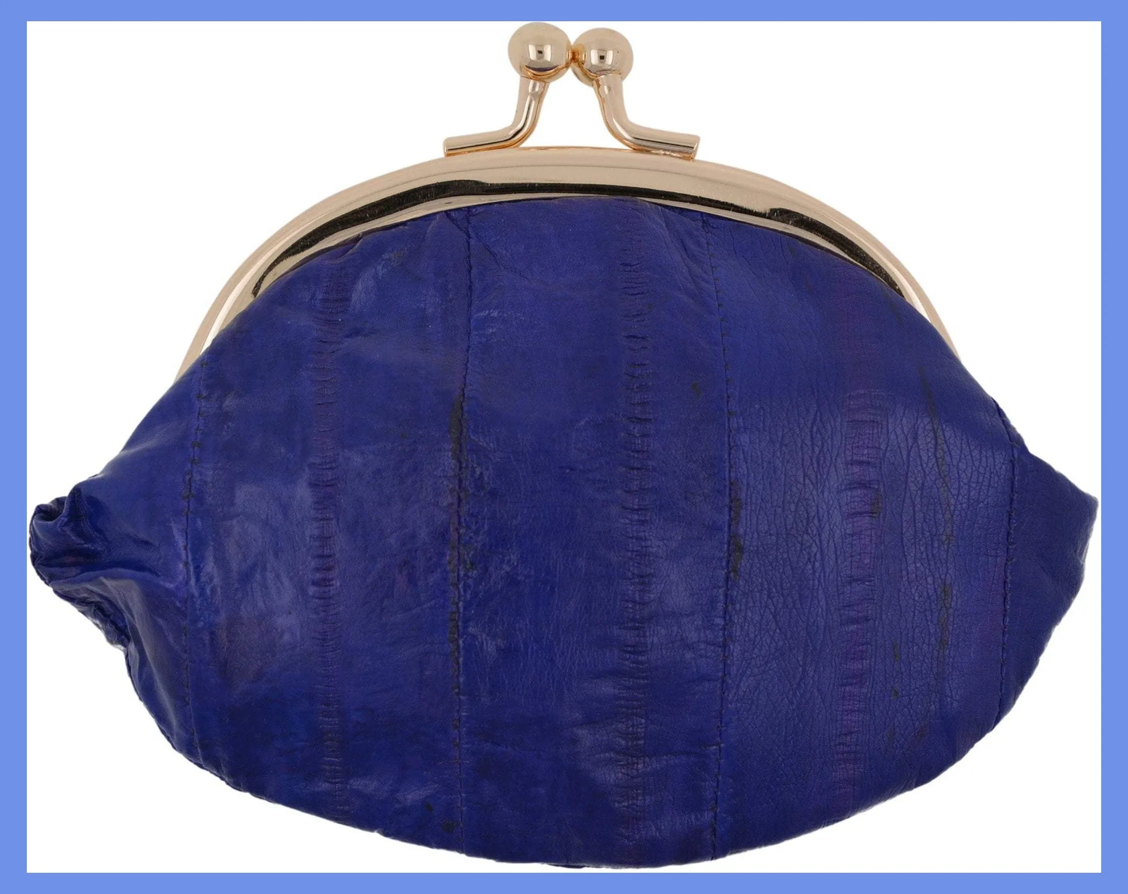Women Eel Skin Small Coin Purse E 10 SM