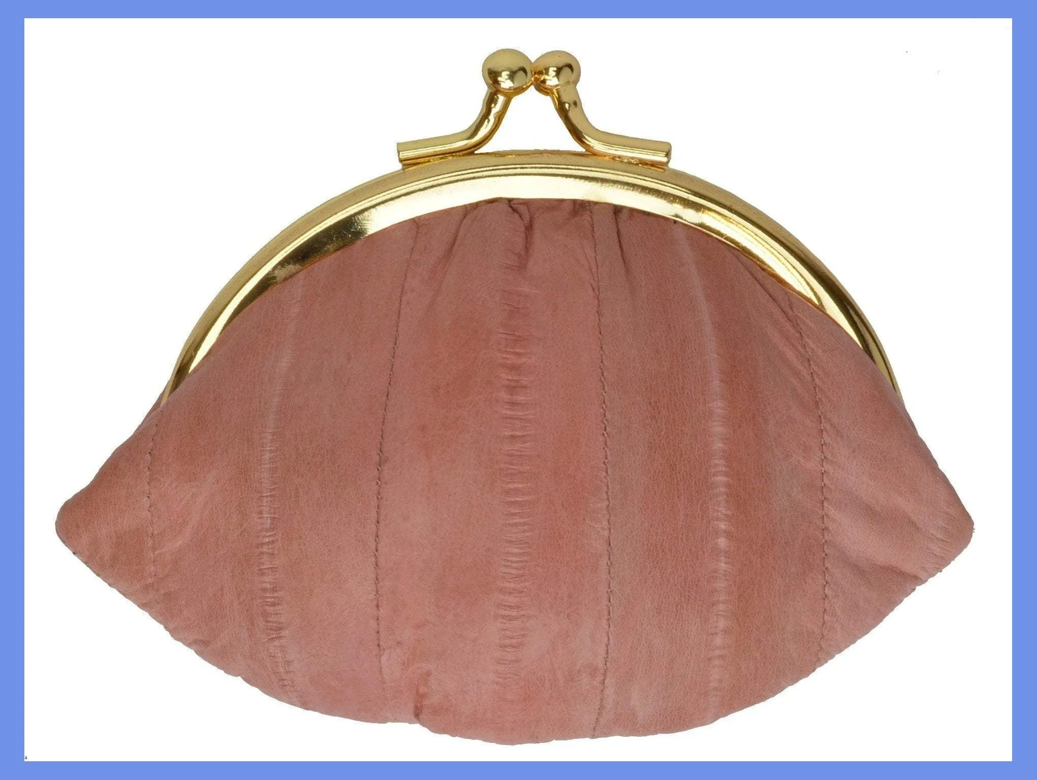 Women Eel Skin Small Coin Purse E 10 SM