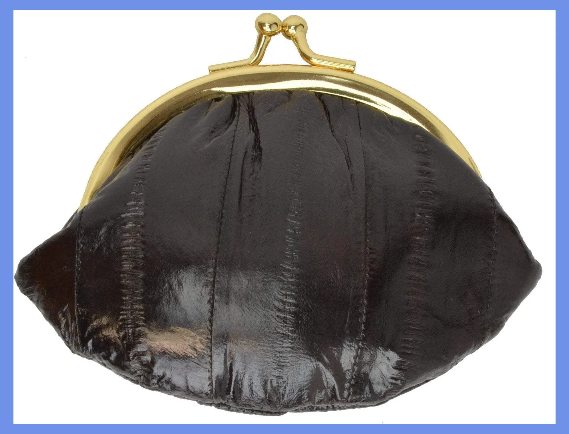 Women Eel Skin Small Coin Purse E 10 SM